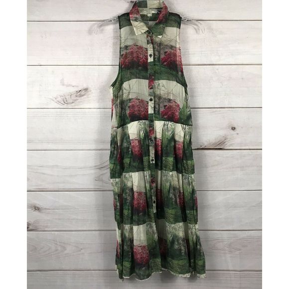 Anthropologie Dresses & Skirts - Anthro Sarah Ball Photography Dress sz 8 Floral
